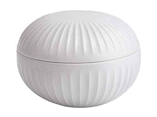 Hak Kähler Hammershoi Hammershøi Bomboniera, Ceramica, Bianco, 11,5Cm