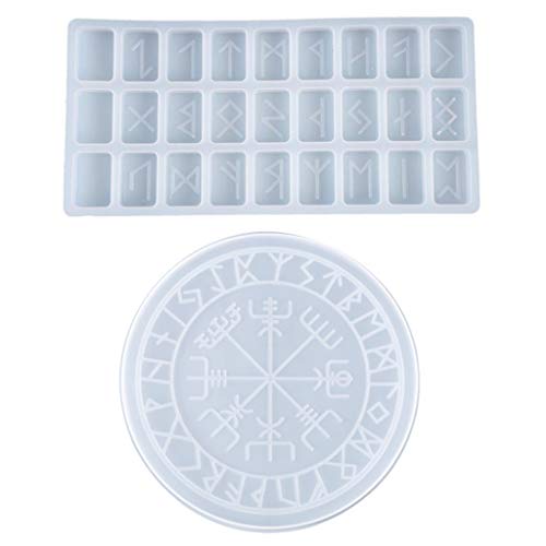 Gumei Rune Fai Da Te Simbolo Stampo In Resina Epossidica In Cristallo Stampo In Silicone Per Tavola Di Divinazione
