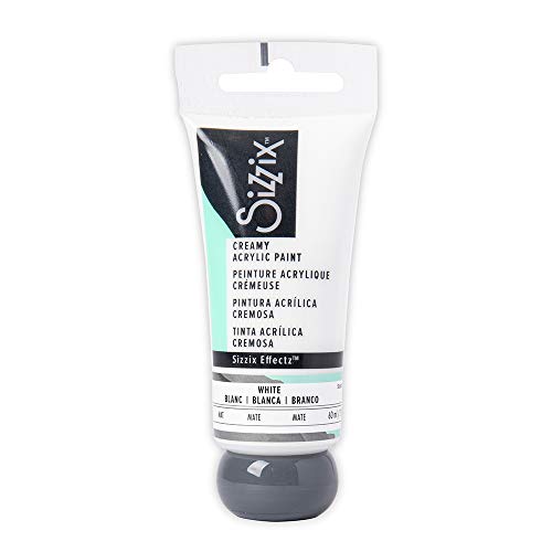 Effectz, Vernice Acrilica Opaca, Colore Bianco, 60 Ml