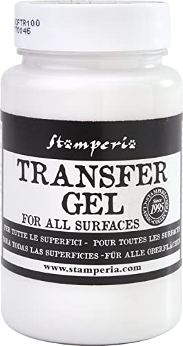 Stamperia Transfer Gel 100 Ml, Multicolore, 4.8Cmx8.5Cm