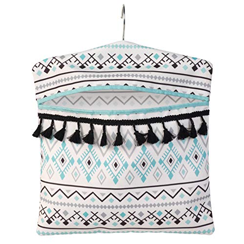 Beldray La081551Eu7 Borsa Portamollette Agganciabile Al Filo Stendibiancheria, Gancio Per Appendere Facilmente La Borsa, Cestino Mollette Bucato, Cont