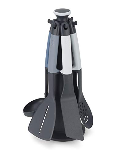 Joseph Joseph Editions Elevate Portamestoli Rotante, Set Da 6 Pezzi - Cielo