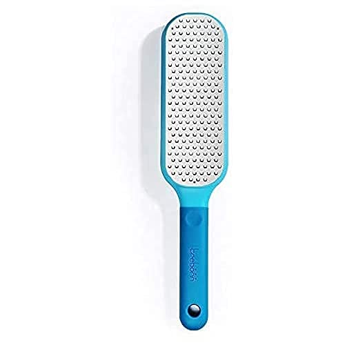Trebonn - Zest + Collect, Grattugia / Zester In Acciaio Inox Con Pratico Contenitore Di Raccolta. Lama Fine Ideale Per Agrumi, Formaggio A Pasta Dura,