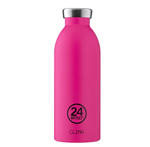 24Bottles Clima Bottle - Borraccia Termica Da 330Ml/500Ml/850Ml, Bottiglia Thermos Con Tappo 100% Ermetico (12 Ore Bevande Calde 24 Ore Fredde), Borra