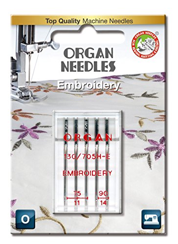 Organ Needles Organo Aghi # – # 90 Combo Ricamo X 5 Aghi