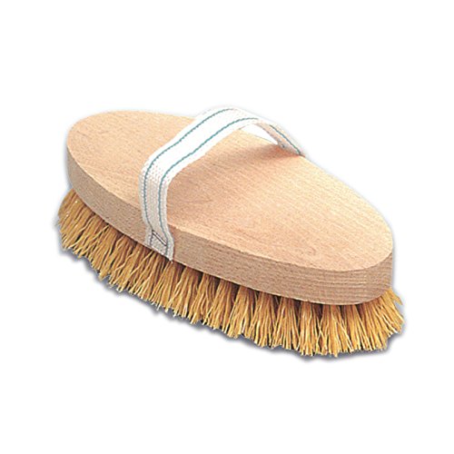 Bruschino Ovalone Spazzola Bucato In Radica Sintetica Color Legno 1,5 Kg Ev