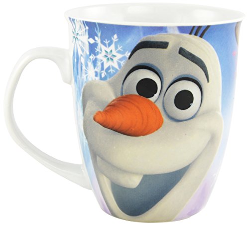 Disney La Regina Dei Ghiacci, Tazza: Olaf E Sven 350 Ml, Bianco