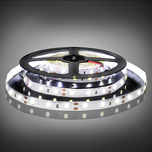 Vinbe 5M Bianca Strisce Led Smd 5630 Nastro No Impermeabile 12V Ip20 Illuminazione Verticale A Led Per Armadi Da Cucina Domestici