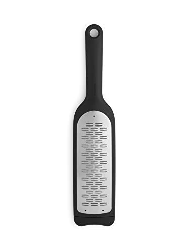 Brabantia Grattugia Scagliette E Custodia, Plastica/Acciaio Inossidabile, Tasty+ Dark Grey