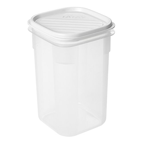 Tatay Contenitore Per Alimenti, Ermetico, Capacità 1L, Coperchio A Scatto Flessibile, Senza Bpa, Adatto Al Microonde E Alla Lavastoviglie, Blu. Dimens