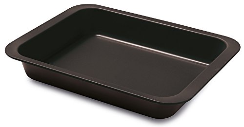 Guardini Gardenia, Lasagnera 22X28Cm, Acciaio Con Rivestimento Antiaderente, Colore Nero