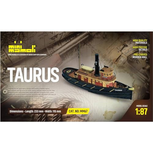 Mini Mamoli - Modello Kit Barca Taurus Serie Scala 1:87 - Dus_Mm67
