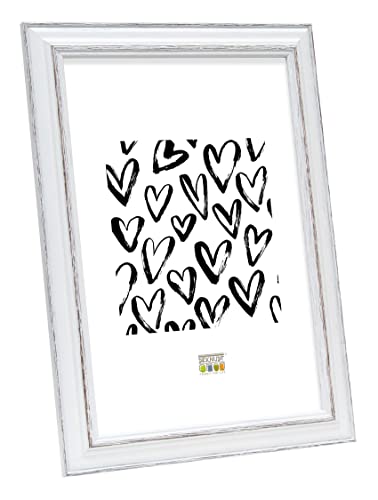 Deknudt Frames S221H3 24 X 30 Cornice Bianco Di Legno