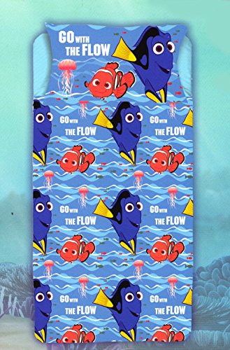 Parure Lenzuola Singolo Disney Alla Ricerca Di Dory Puro Cotone Stock