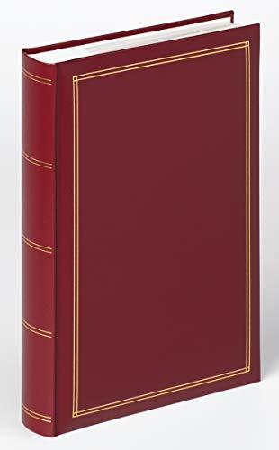 Walther Design Album Fotografico Monza, Rosso 300 Fotos 10X15 Cm, Me-140-R