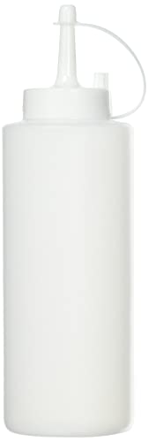 Metaltex 252960, Bottiglia Di Plastica Per Salsa, Bianco, 375 Ml