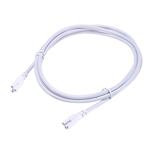 Masunn 0.5/1/2M T5 Connettore T8 Filo Cavo Per Tubo Fluorescente A Led Integrato Lampadina-200Cm