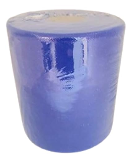 Generico Rotolo Tulle H 12,5 Cm X 100 Mt, Royal (Blu), Bobina