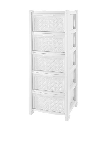 Tontarelli Cassettiera Bianco