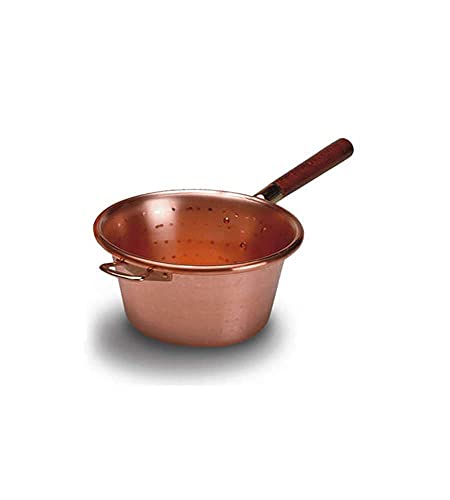Lar Noseda Paiolo Rame Manico In Legno Cm24 Pentole