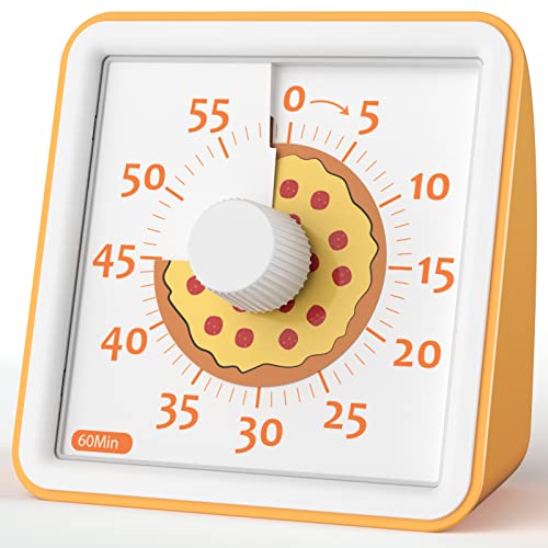 Liorque Timer Visivo Bambini Timer Visivo Da 60 Minuti Timer Bambini Conto Alla Rovescia Silenzioso Di Gestione Del Tempo Per Aule O Riunioni Per Bamb