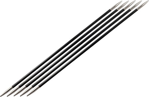 Knitpro Karbonz - Ferri A Punta Doppia, 20 Cm 1.75 Mm
