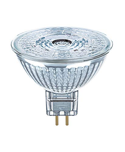 Osram Led Star Mr16 12 V Lampadina Led, Attacco: E14, Bianca Fredda, 4000 K, 5.50 W, Equivalenti A 40 W, Led Star Classic P, Chiaro, Taglia Unica