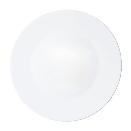 Bormioli Rocco 767136 Grangusto Piatto Multiuso, Opale, Bianco, 33 Cm, Vetro