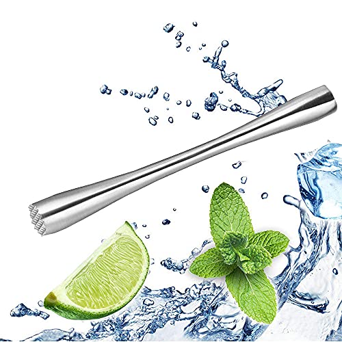 Cocktail Pestello In Acciaio Inox, Pestello Da Cocktail, Muddler Da Cocktail In Acciaio Inox, Professionale Pestello Da Cocktail, Per Preparare Una Pu
