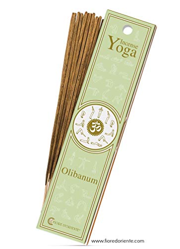 Fiore D'Oriente Olibanum Yoga Incense 10 Sticks 100% Natural Products -