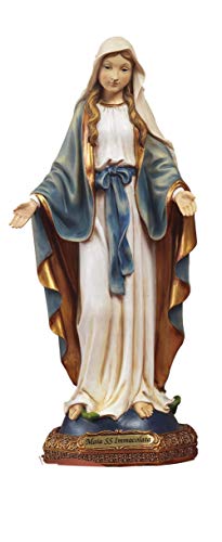Statua Maria Madonna Immacolata In Resina Cm. 11 By Paben