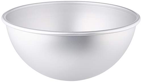 Decora 0062958 Stampo Mezza Sfera Ø 24 X H 12 Cm In Alluminio Anodizzato