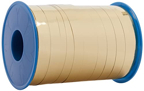 Präsent Nastrino Argento Lucido Chiudi Pacco 10 Mm X 250 M, Oro, 246 Unità