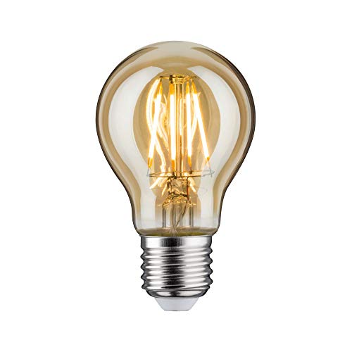 Paulmann 28714 Lampadina Led Filamento Agl 4,7 Watt Lampadina Oro 2500 K Luce Oro E27