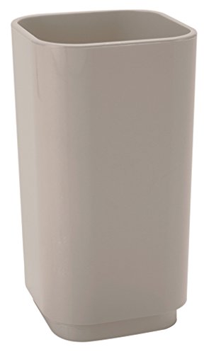 Gedy Seventy Portaspazzolini, Beige, 6,5 X 6,5 X 12 Cm