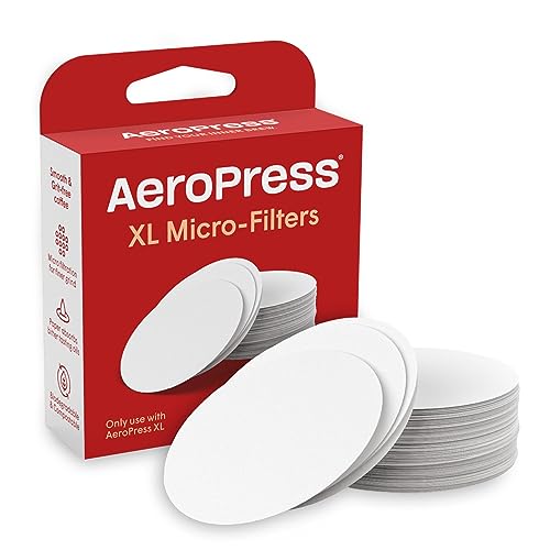 Aeropress Confezione Di Filtri Di Ricambio Xl, Microfiltri Per Macchina Da Caffè E Caffè Espresso Aeropress Xl, 1 Confezione (200 Pezzi)