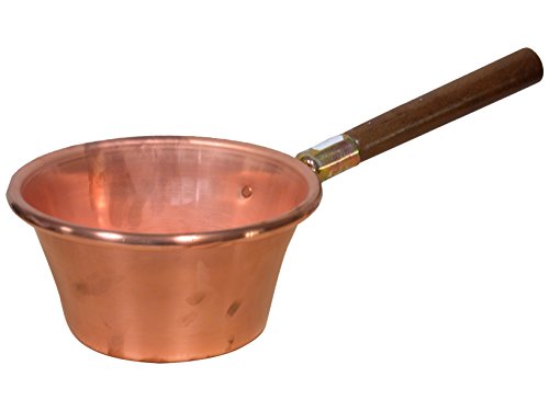 Home Paiolo Rame Manico In Legno Cm 22 Pentole E Preparazione Cucina, 22 Cm