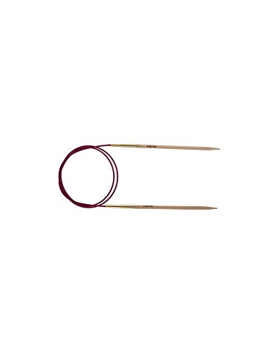 Knitpro Pro 80 Cm X 6,5 Mm Basix Betulla Fisso Ferri Da Calza Maglia