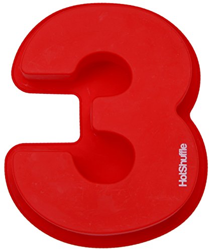 Hotshuffle Grande Numero Tortiera Silicone Cottura Compleanno Anniversario 3