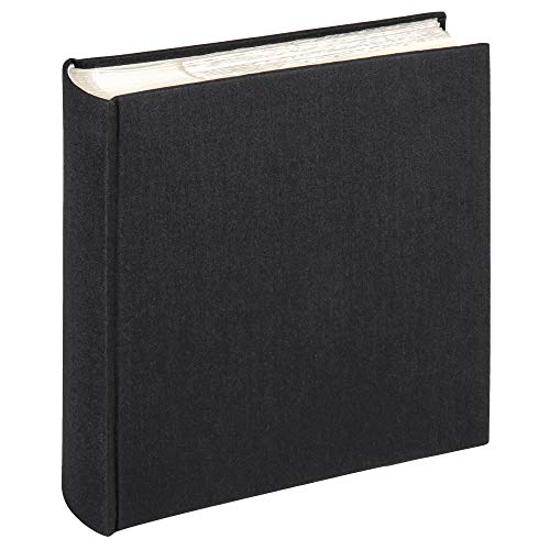 Walther Design Album Fotografico Nero 200 Foto 10 X 15 Cm Memo Inserto Album Lino, Stoffa Me-510-B