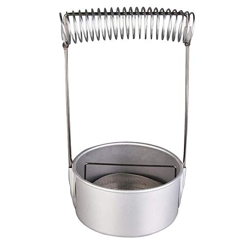 Vdyxew Lavapennelli In Acciaio Inox, Pennello Cleaner Rondella Con Scolapiatti