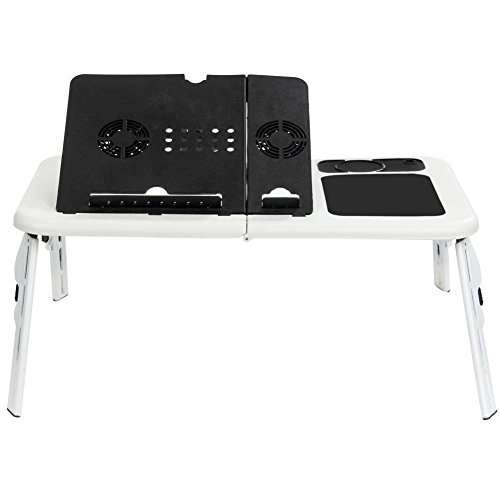 Tempo Di Saldi Tavolino Pc, Supporto Pieghevole Notebook Computer Tablet Tavolo Con Ventole