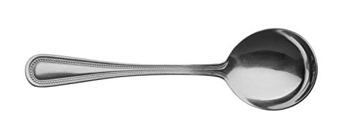 Grunwerg Dozzina Di Posate, Acciaio Inossidabile, Perlina, Soup Spoons, 12 Pacco