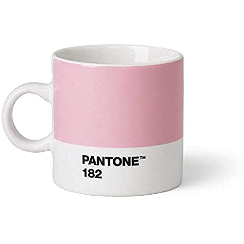 Copenhagen Design 101040182 Pantone Espresso, Tazza Da Caffè Piccola, Fine China Ceramica, 120 Ml, Rosa Chiaro, 6.2 Cm