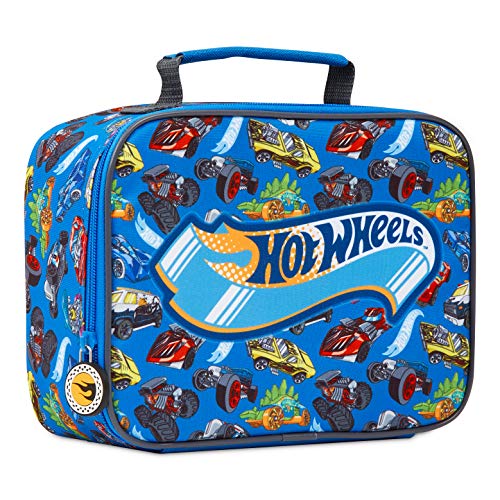 Hot Wheels Borsa Termica, Porta Pranzo Per Bambini, Lunch Box Per Scuola, Viaggi, Picnic