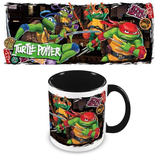 Pyramid International Teenage Mutant Ninja Turtles - Tazza Da Caffè In Ceramica Da 325 Ml, Con Motivo Tartarughe Ninja