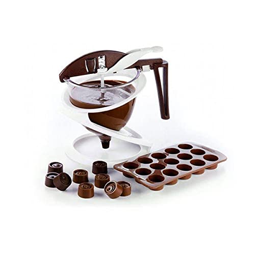 Silkomart Kit Choc Colata Colino Spatola E Cocotte 25.905.99.0063, Silicone, Multicolore, 23 X 20.5 X 6 Cm
