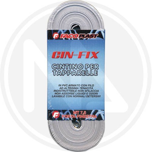 Cintino Per Tapparella In Pvc Cinta Tapparella In Pvc Bianca - 7,5 Mt