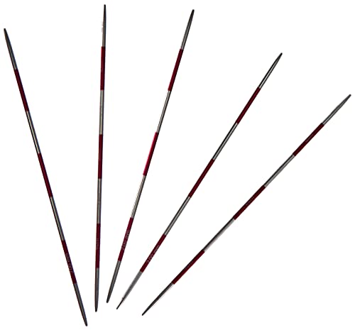 Knitpro K42001 Ferri Da Maglia: A Doppia Punta:, Metallo, Rosa, 2,00 Mm