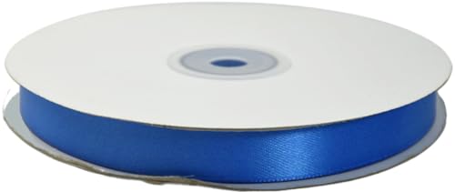 Nastro Doppio Raso 15 Mm Rotolo 50 Mt 50 Metri Ribbon Satin (Bluette)